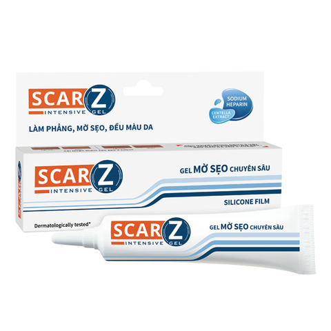 (Rohto) Gel Mờ Sẹo Chuyên Sâu ScarZ Intensive Gel 9g