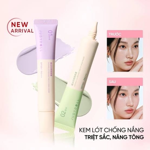 Kem Lót Triệt Sắt Judydoll UV Defense Tone Up Cream Primer SPF50+ PA+++ 20g