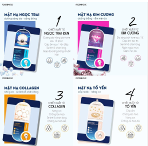 Mặt Nạ Foodaholic Bird's Nest Aqua Essential Mask 23g