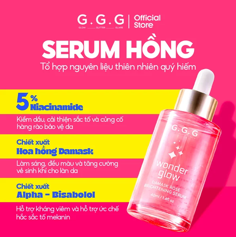 Tinh Chất G.G.G Wonder Glow Brightening Serum 40ml