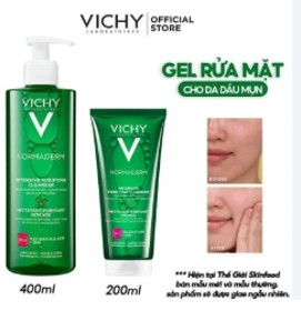 [VICHY] Sữa Rửa Mặt Dạng Gel Vichy Normadem Phytosolution Intensive Purifying Gel