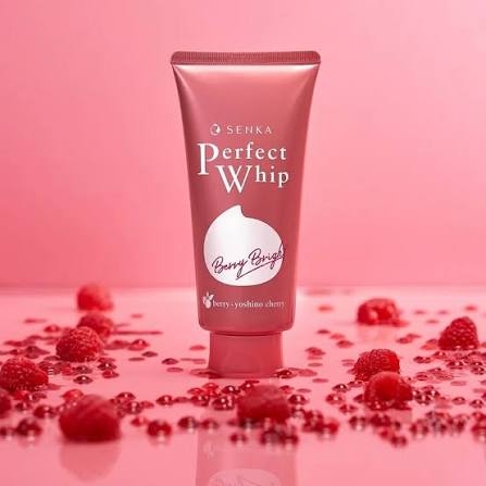 Sữa Rửa Mặt Senka Perfect Whip Berry Bright 100g