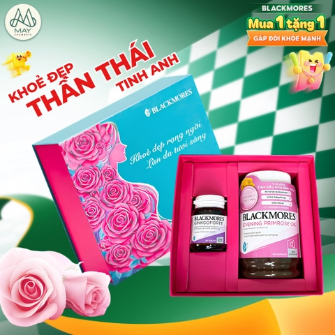 Blackmore Combo Hoa Anh Thảo 190 Viên + Ginkgo Forte 40 Viên
