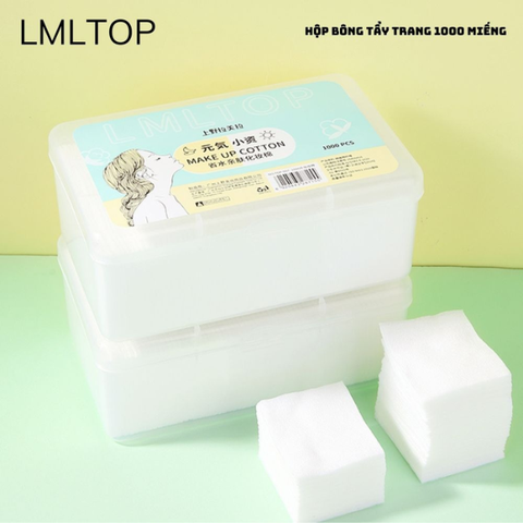 TOP-007 Bông Tẩy Trang 1000 Miếng LMLTOP