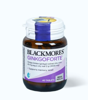 Thực Phẩm Bảo Vệ Sức Khỏe Blackmores Ginkoforte 40 Tablets