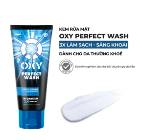 (Rohto) Kem Rửa Mặt Mát Lạnh Oxy Perfect Wash 100g