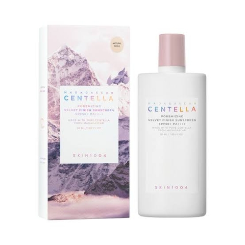 Kem Chống Nắng Skin1004 Madagascar Centella Poremizing Velvet Finish Sunscreen SPF50+ PA++++ 50ml