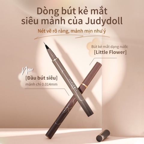 Bút Kẻ Mắt Judydoll Slim Liquid Eyeliner - 01 Black
