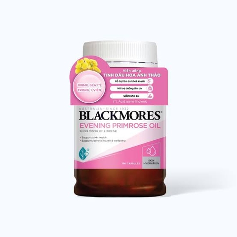 Viên Uống Tinh Dầu Hoa Anh Thảo Blackmores Evening Primrose Oil 190 Viên