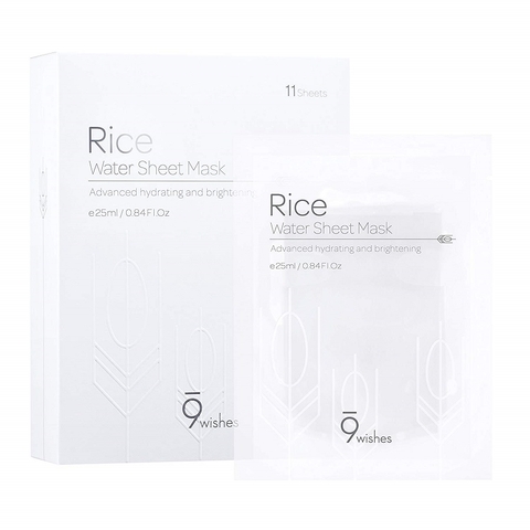 Mặt Nạ 9 Wishes Rice Water Sheet Mask - 25ml
