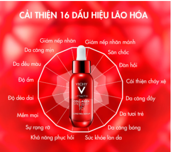 Dưỡng Chất Vichy Liftactiv Collagen Specialist 16 Bonding Serum 30ml