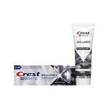 Kem Đánh Răng Crest 3D White Brilliance Charcoal Mint 130g