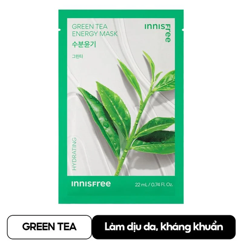 Innisfree Mặt Nạ Green Tea Energy Mask 22ml