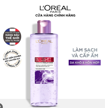 [LOREAL] Nước Tẩy Trang Loreal Revitalift Hyaluronic Acid 400ml