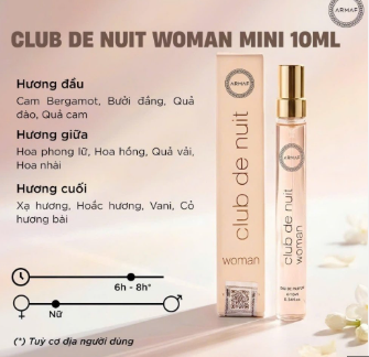 Nước Hoa Armaf Club De Nuit Woman EDP 10ml