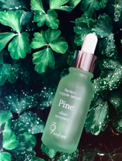 Tinh Chất 9Wishes Thanh Lọc, Cấp Ẩm & Phục Hồi Da 25ml Amazing Pine Ampule Serum
