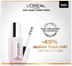 Tinh Chất Dưỡng Da Vùng Mắt Loreal Glycolic - Bright Dark Circle Eye Serum 20ml