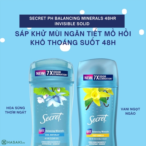 Sáp Khử Mùi Secrect Fresh 73g