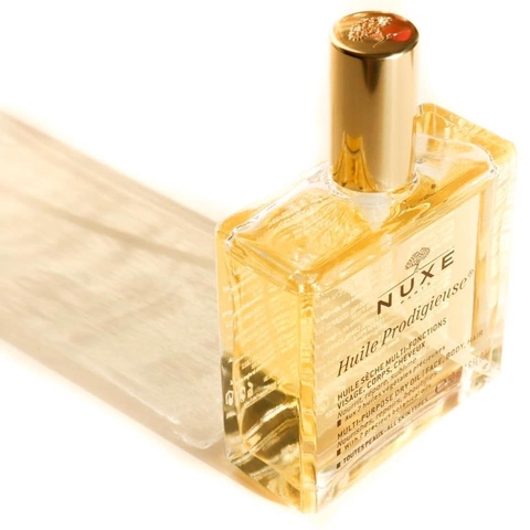 Combo Dầu Khô Đa Năng Nuxe Huile Prodigieuse Multi - Purpose Dry Oil 100ml + Kem Dưỡng Nuxe Creme Fraiche 30ml