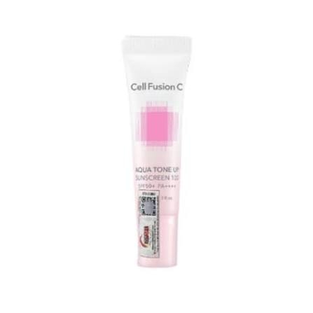 KM Chống Nắng Cell Fusion C Aqua Tone Up Sunscreen 100 SPF 50+ PA++++ 10ml