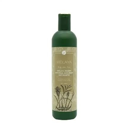 (Chai Lẻ) Dầu Gội Gừng Hà Thủ Ô Weilaiya Zingiber Officinale Juice Bright Hair Shampoo 400ml
