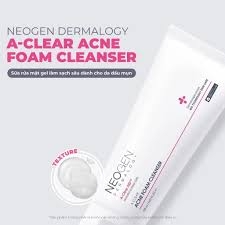Sữa Rửa Mặt Neogen Dermalogy A-Clear Acne Foam Cleanser 150ml
