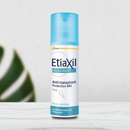 Xịt Khử Mùi Chân Etiaxil Deodorant Anti-Transpirant Protection 48h 100ml