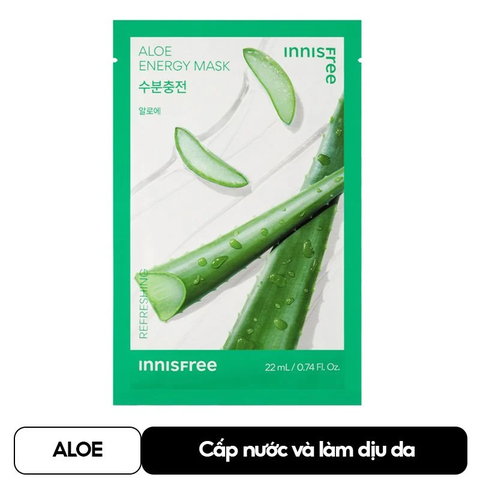 Innisfree Mặt Nạ Aloe Energy Mask 22ml