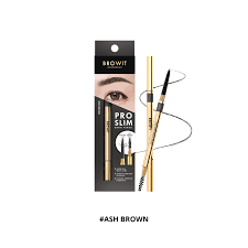 Chì Kẻ Mày Siêu Mảnh Browit By Nongchat Pro Sim Brow Pencil - Ash Brown