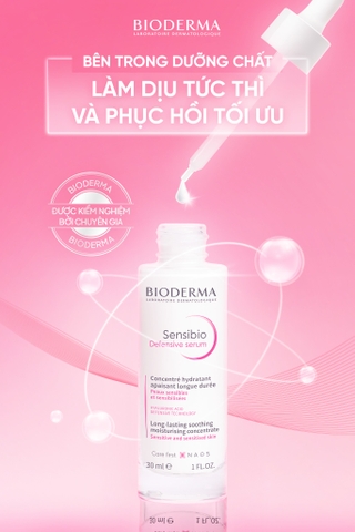 Tinh Chất Bioderma Sensibio Defensive Serum 30ml