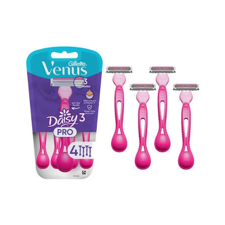 Dao Cạo Gillette Venus Daisy 3 Pro 4 Cây