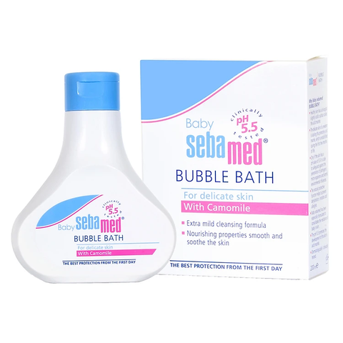 00-Sữa Tắm Gội Sebamed Baby Gentle Wash pH5.5 200ml -SBB08