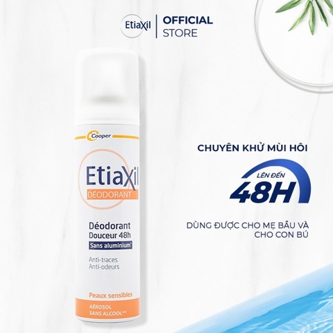 Xịt Khử Mùi Hàng Ngày Etiaxil
