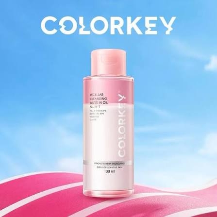 KM Nước Tẩy Trang Colorkey Micellar Cleansing Water In Oil All-In-1 100ml
