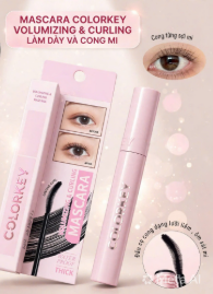 Chuốt Mi Colorkey Volumizing & Curling Mascara