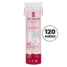 Bông Tẩy Trang Ya Samaya Original Cotton 120 Miếng