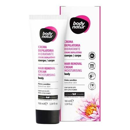 Kem Tẩy Lông Body Natur Hair Removal Cream Moisturising Body Sensitive Skin 100ml