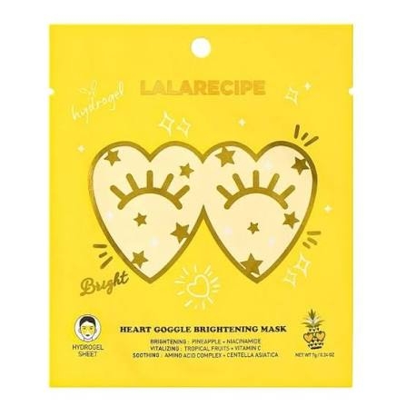 Mặt Nạ Thạch Dưỡng Trắng Vùng Mắt Lalarecipe Heart Goggle Brightening Mask 7g