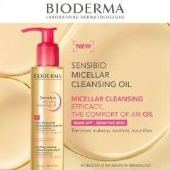 [BIODERMA] KM Dầu Tẩy Trang Bioderma Sensibio Micellar Cleansing Oil 150ml