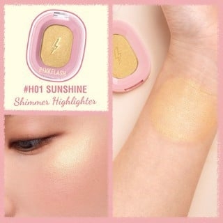 00-Phấn Bắt Sáng Pinkflash Soft Pigment Face Contour F02