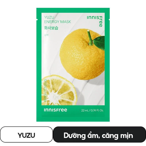 Innisfree Mặt Nạ Yuzu Energy Mask 22ml