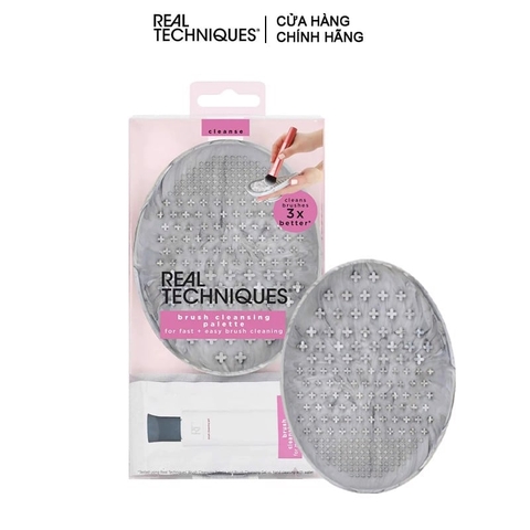 Dụng Cụ Làm Sạch Cọ Real Techniques Makeup Brush Cleansing Palette