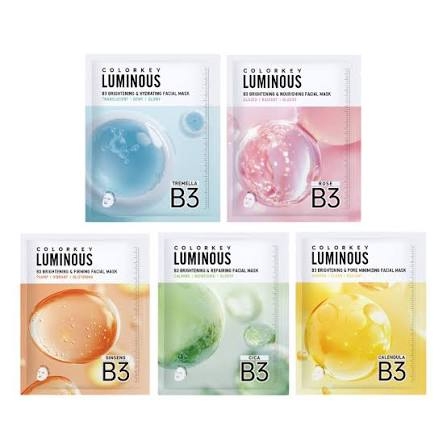 Mặt Nạ Colorkey Luminuos B3 Facial Mask 30ml
