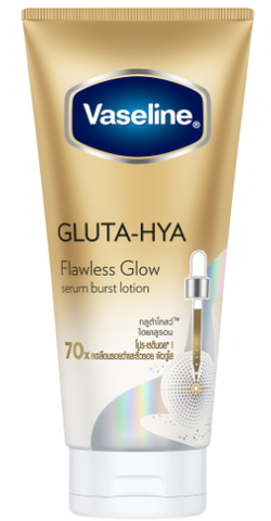 Vaseline Sữa Dưỡng Thể Gluta-Hya Flawless Glow Serum Brust Lotion 300ml