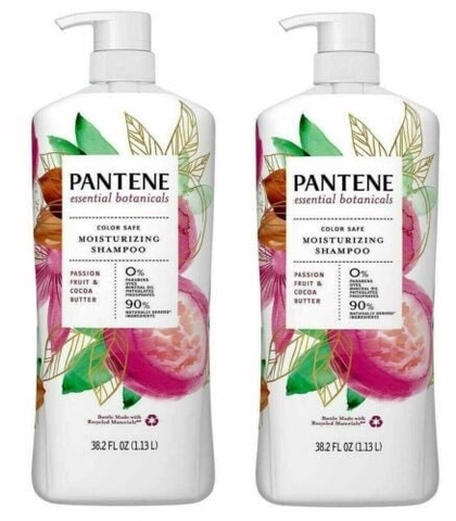 00-Dầu Gội Panten Essential Botanicals Color Safe Moisturizing Shampoo 1.13l