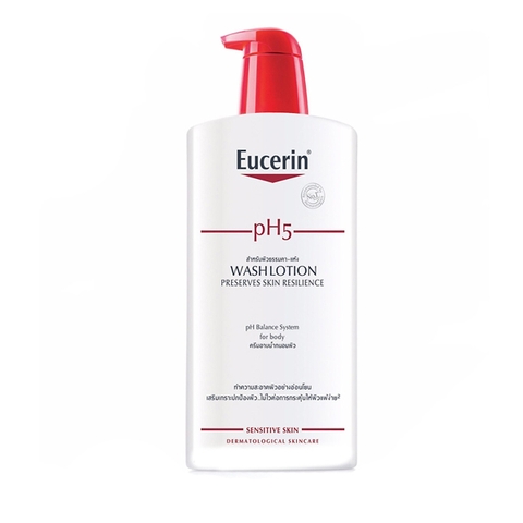 00-Sữa Tắm Eucerin pH5 Washlotion Preserves Skin Resilience 400ml