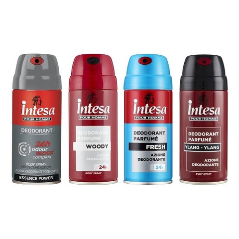 Xịt Khử Mùi Dành Cho Nam Intesa Pour Homme Deodorant Parfume 150ml