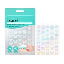 Miếng Dán Mụn Ban Ngày Lanbena Invisile Acne Pimple Patch Day Use 36 Patches