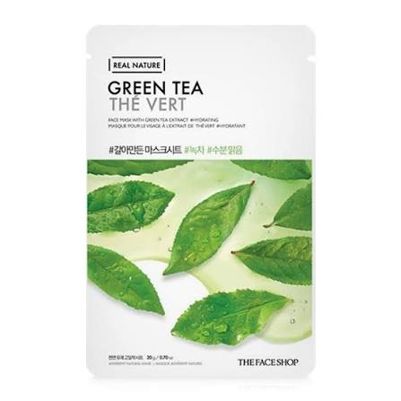 Mặt Nạ The Face Shop Real Nature Green Tea Face Mask 20g