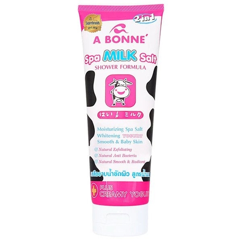 00-Muối Tắm A Bonne Spa Milk Salt Shower Formula 350g - Tuýp